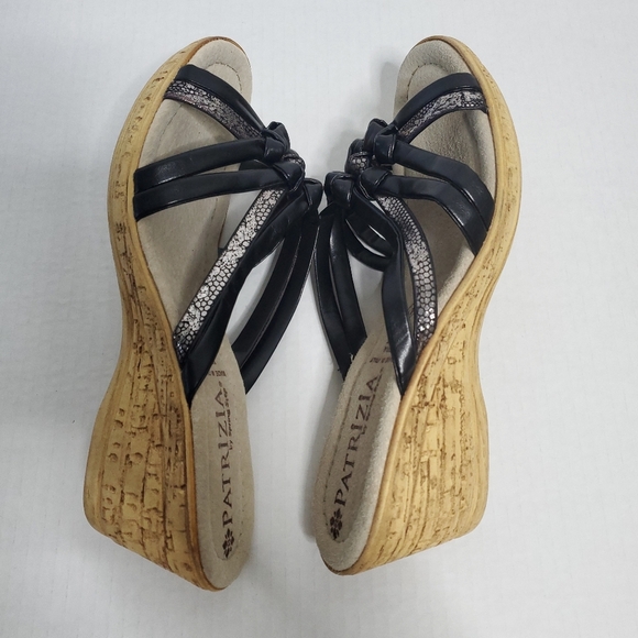 Patrizia By Spring Step Women Wedge Sandals Size 41 Made In Italy Casual Summer - Picture 7 of 9